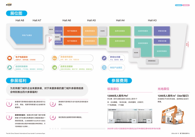 第六回 中国厦門国際越境EC展覧会（ICEIE2026）のご案内 10